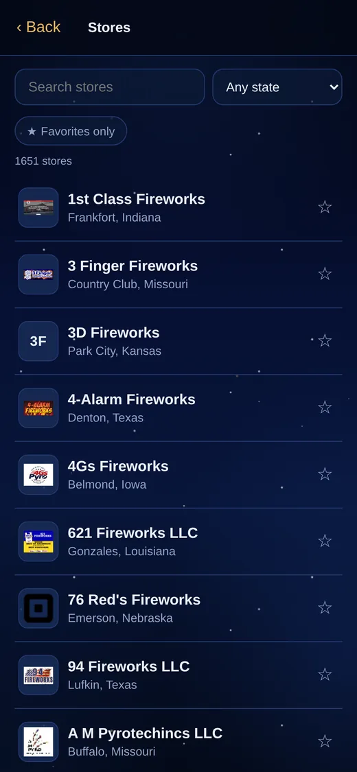 The national store directory
